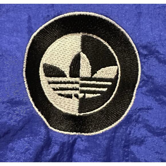 Vintage Adidas Trefoil Track Jacket Women’s Size L - Zip Up Jacket 90s Y2K - Picture 4 of 8